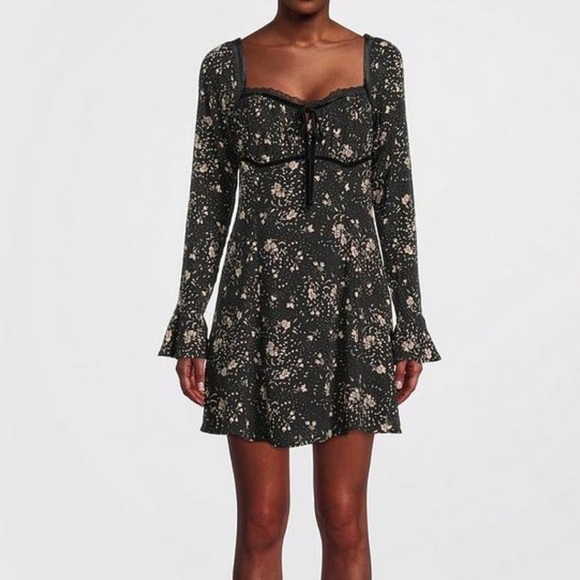 Free People Tess Mini Dress - Picture 1 of 9